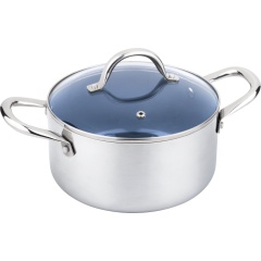 garnek z pokrywa shiny 18 cm la 937