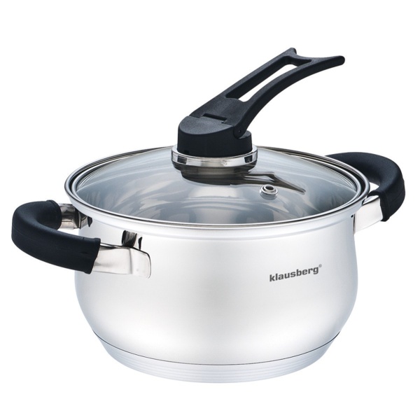 garnek z pokrywa stal 18 10 kl 6298