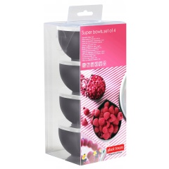 zestaw 4 sztuki miska z pokryw 2540