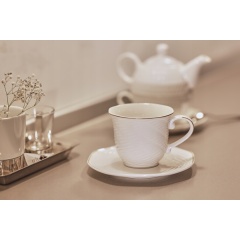 Komplet do kawy herbaty Zestaw filizanek 2x240 ml Prezent na Dzien Matki EAN GTIN 5904139902318