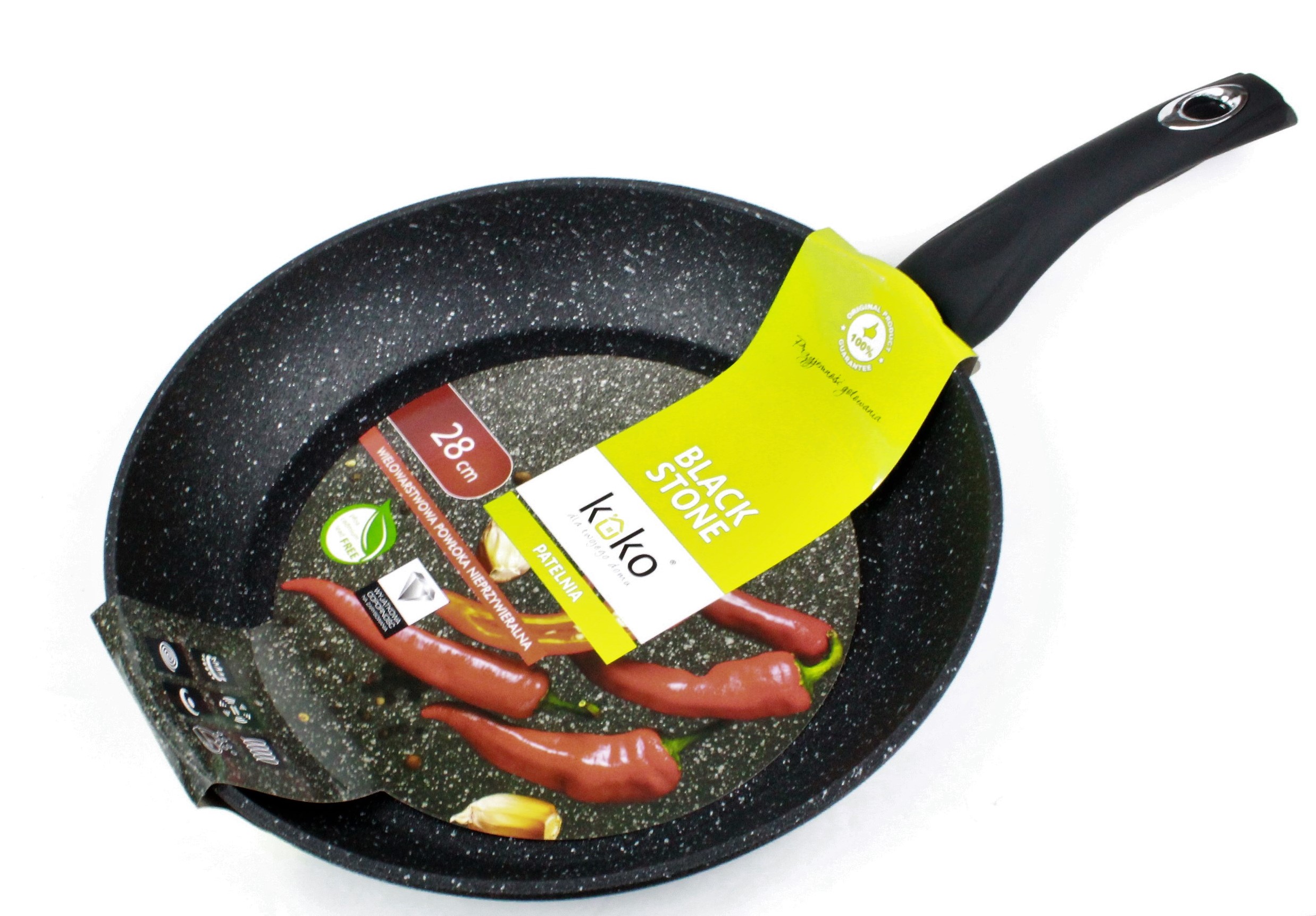 patelnia black stone 28 cm kok 3465