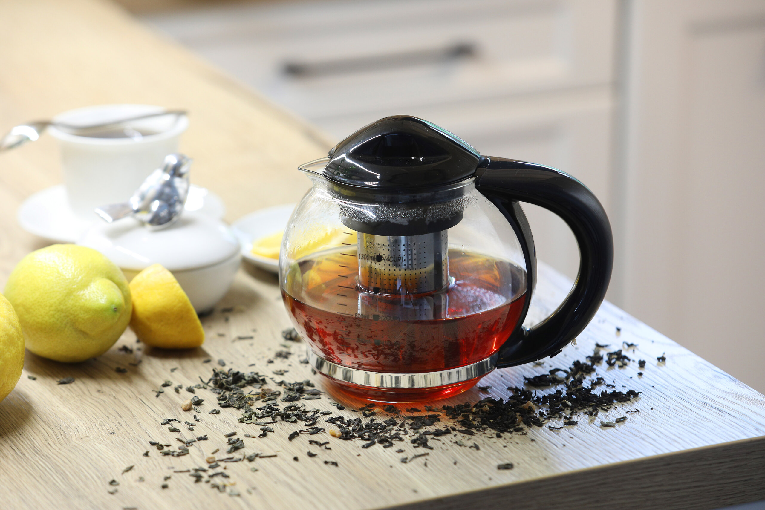 Dzbanek z zaparzaczem Quellessimo 1300 ml Berretti 2 Dzbanek z zaparzaczem Quellessimo 1300 ml Berretti - obrazek 2