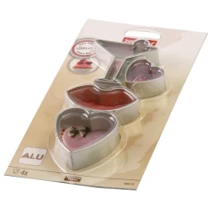 Wykrawacze do ciastek Love 4 sztuki Zenker 44807