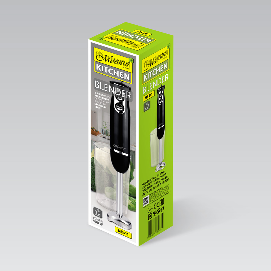 Blender ręczny Czarny  Maestro MR-511 - obrazek 4