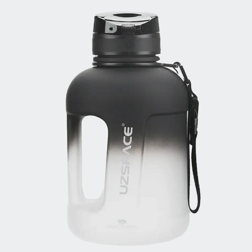 UZSPACE Butelka tritan 1700 ml gradient czarno-biała 3065 1 UZSPACE Butelka tritan 1700 ml gradient czarno-biała 3065