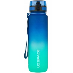 UZSPACE Butelka tritan 500 ml gradient niebiesko-zielona 3026 2 03b474b29576dff668cc35407f2aa213