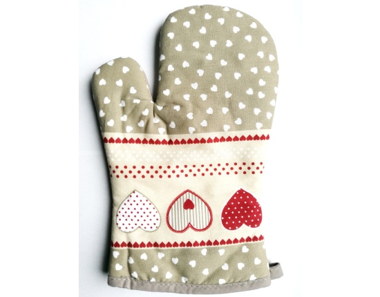 Rękawica kuchenna 1 szt. Serca Fackelmann