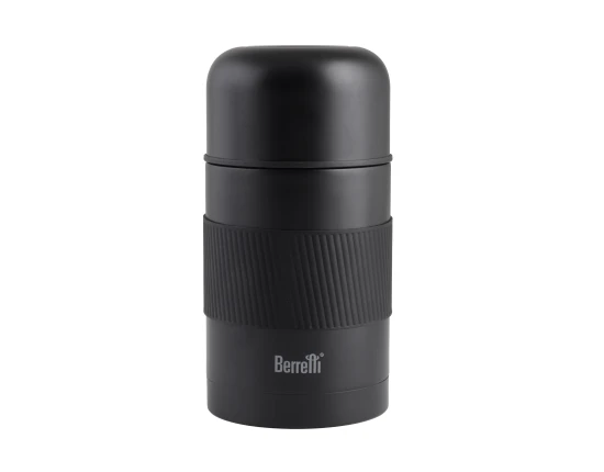 Termos obiadowy nierdzewny czarny Berretti 750 ml