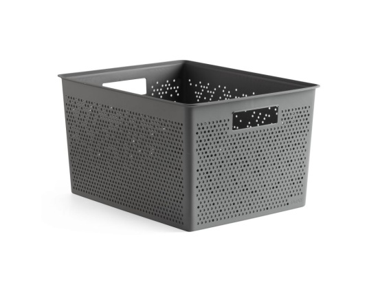 Organizer Basket L 20L Tatay Bohol Antracyt