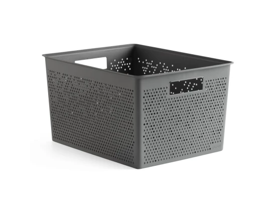 Organizer Basket L 20L Tatay Bohol Antracyt
