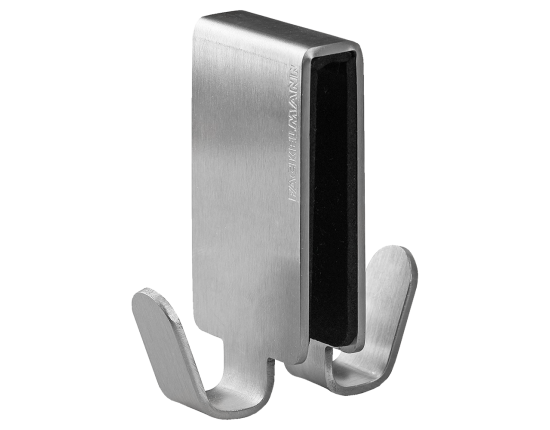 Haczyk dwustronny na drzwi prysznicowe Fackelmann