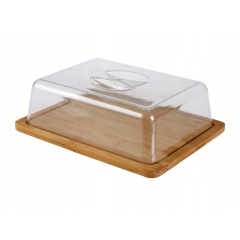 Deska bambusowa z kloszem 24x18,5 cm Berretti 3 27223cabfcf767cfdb87d472a12ad39f