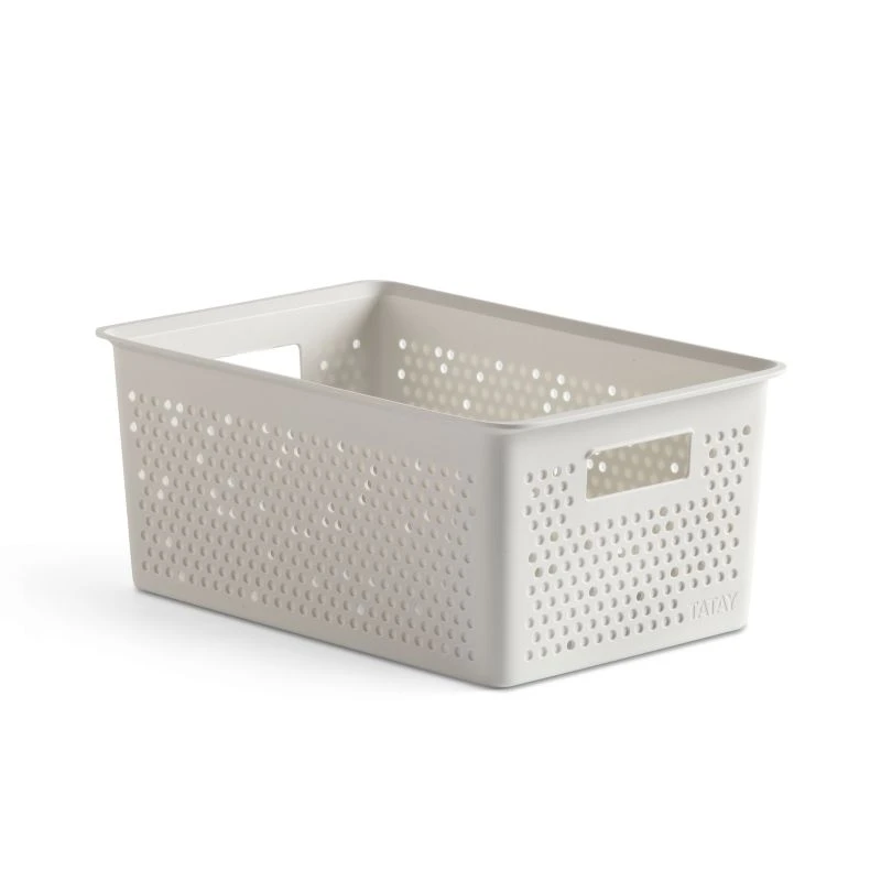 Organizer Basket S 4L Tatay Bohol Sky White 1 Organizer Basket S 4L Tatay Bohol Sky White