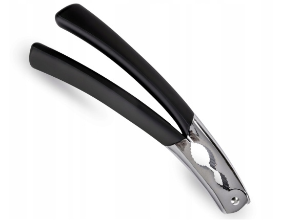 Dziadek do orzechów nierdzewny czarny DOMIK