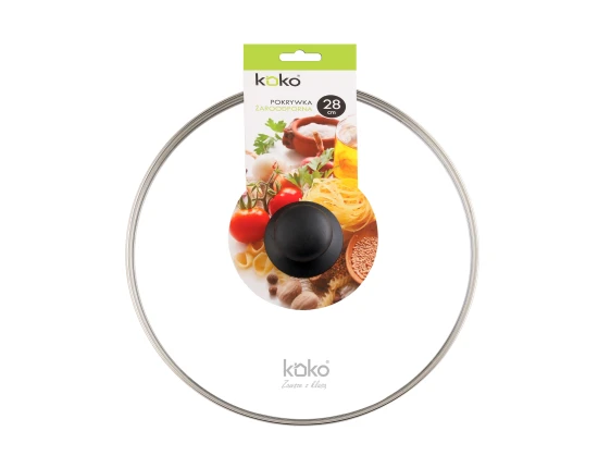 Pokrywa szklana 28 cm Koko
