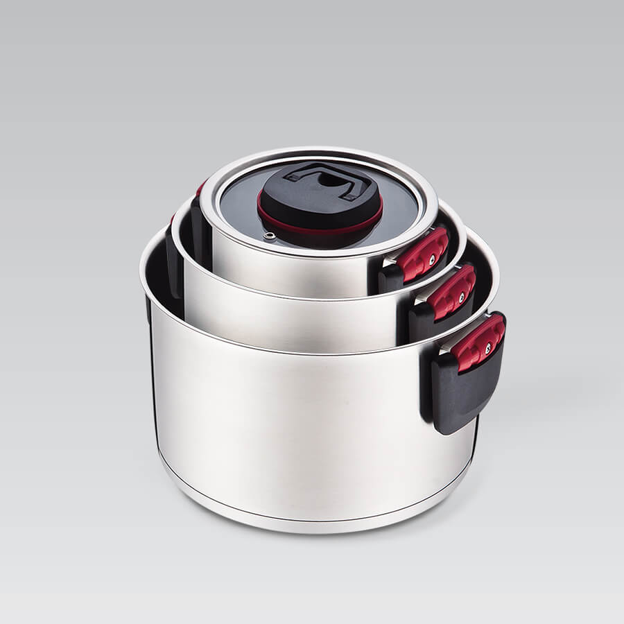 Zestaw garnków kompaktowych 6 el. Maestro - obrazek 2