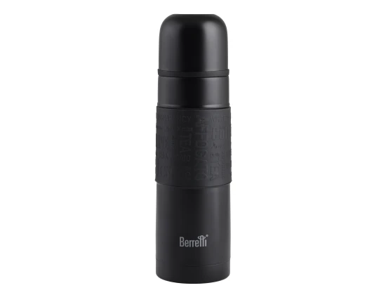 Termos nierdzewny czarny Berretti 750 ml