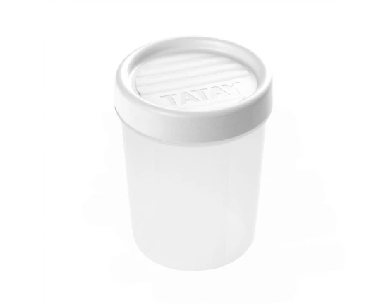 Pojemnik na jedzenie Tatay Twist White 0,4L