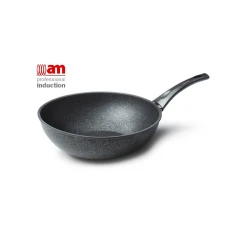 Patelnia z powłoką diamentową Diamante Di Luna WOK 28 cm