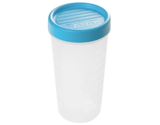 Pojemnik na jedzenie Tatay Twist Blue 0,6L