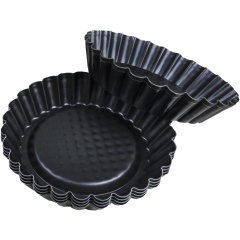 Foremki małe do tarty 6 szt. 10 cm Zenker 3 6bf2702c5afc67c9add1b4febabadf23