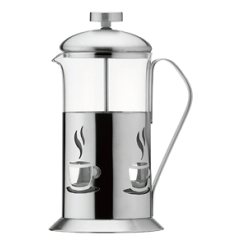 Zaparzacz z nierdzewnym tłokiem Berretti Brocca 1000 ml wzór filiżanka 2 6fe408eb728b9b31f30044130d8bb1d6