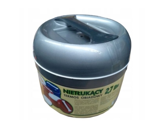 Termos obiadowy 2,7 L AMIRA Szary