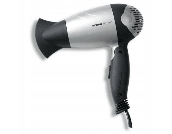 ORAVA Suszarka do włosów składana rączka HD-400S