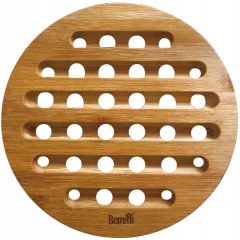 Podstawka bambusowa okrągła Berretti BR-8365 18 cm