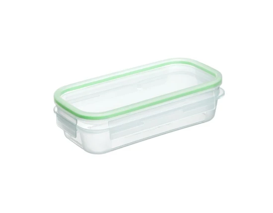 Pojemnik na jedzenie Tatay transparentny-zielony 0,75L