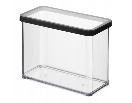 Pojemnik Kuchenny Loft Czarny 2,1l Rotho