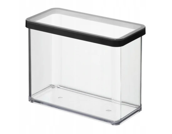 Pojemnik Kuchenny Loft Czarny 2,1l Rotho