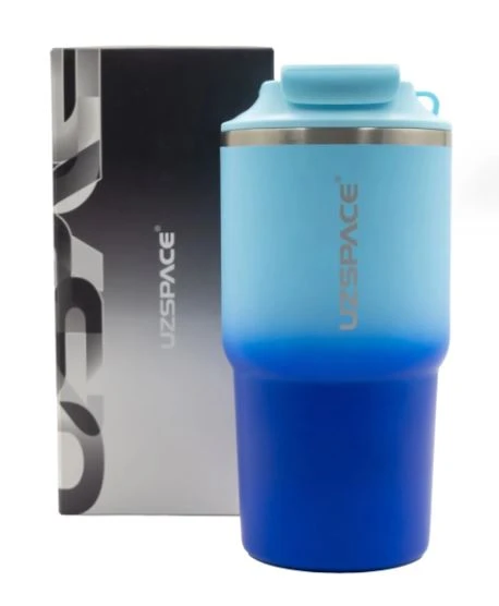 UZSPACE Kubek termiczny 580 ml gradient niebiesko-granatowy 4224 1 UZSPACE Kubek termiczny 580 ml gradient niebiesko-granatowy 4224