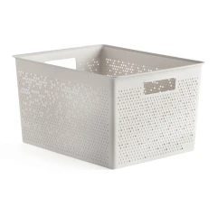 Organizer Basket L 20L Tatay Bohol Sky White 2 a01f34df4843dd3df2a3845ff2afc771