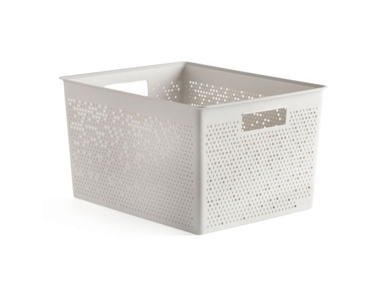 Organizer Basket L 20L Tatay Bohol Sky White