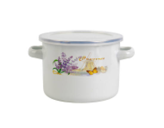 Garnek emalia 18cm 2,6l MŁYN