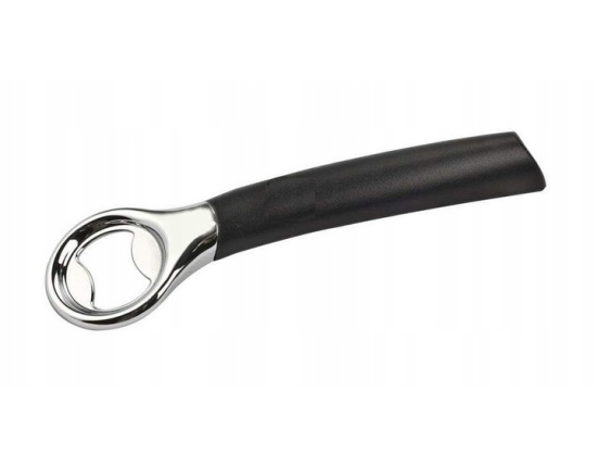 Domik Otwieracz do butelek nierdzewny czarny uchwyt DO-1159