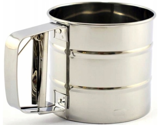 Koko Przesiewacz do mąki ze stali nierdzewnej 10 cm