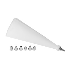 Dekorator do ciasta materiałowy + 6 końcówek Koko 2 b5410ca4df0f70e76c51df52ed447c72