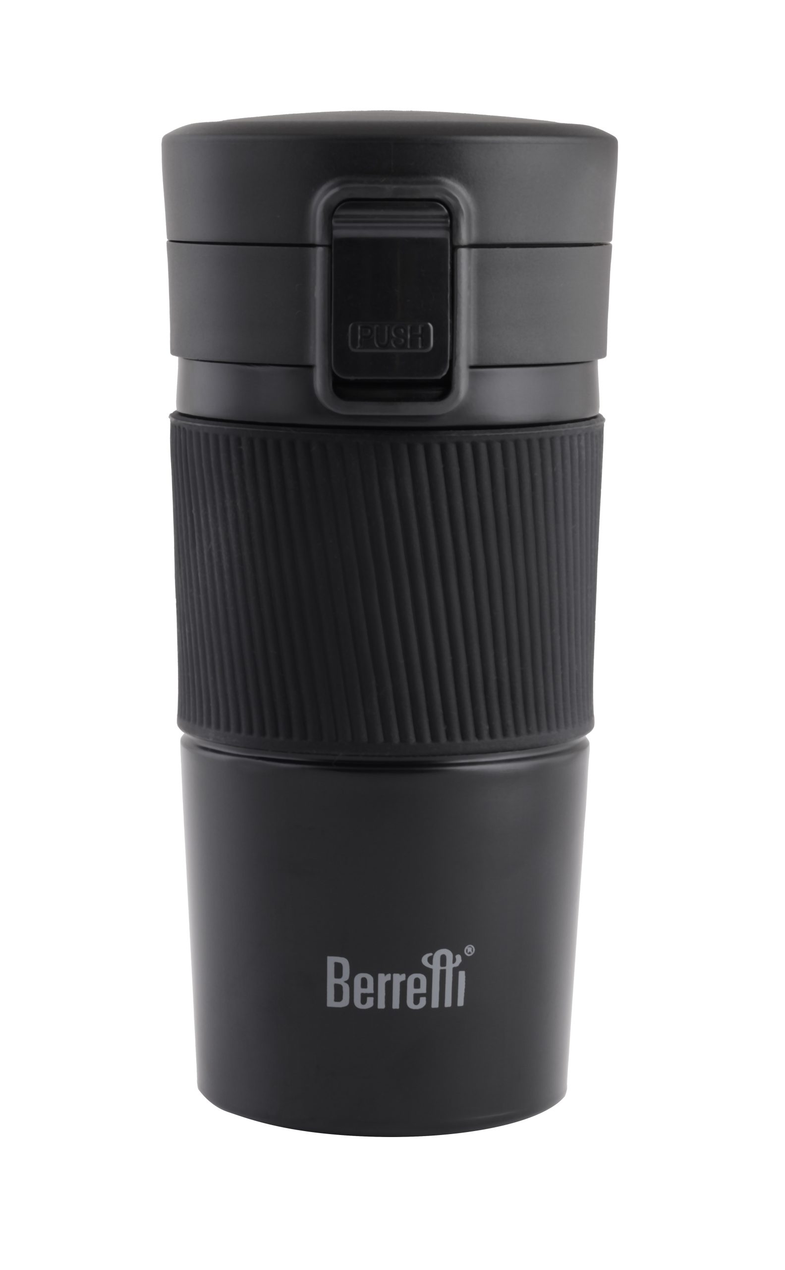 Kubek termiczny nierdzewny czarny Berretti 400 ml 1 Kubek termiczny nierdzewny czarny Berretti 400 ml