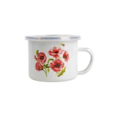 Kubek emalia 10cm 0,5l MAKI