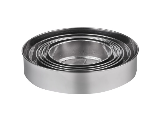 Zestaw sit ze stali nierdzewnej 6 elementów 15/17/19/21/24/27 cm Koko