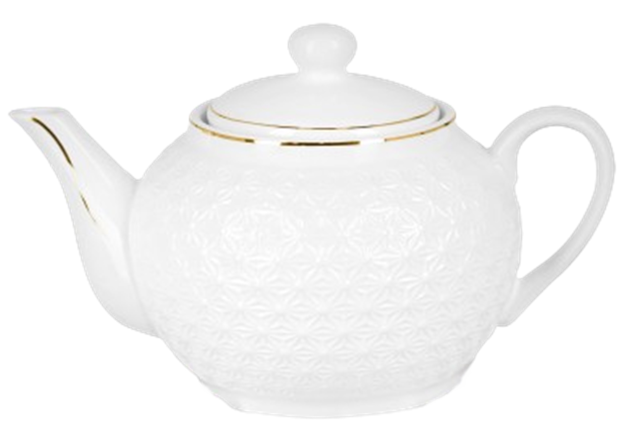 Dzbanek biały/złoty BO-3070 1L Oro Bianco (bez podgrzewacza)