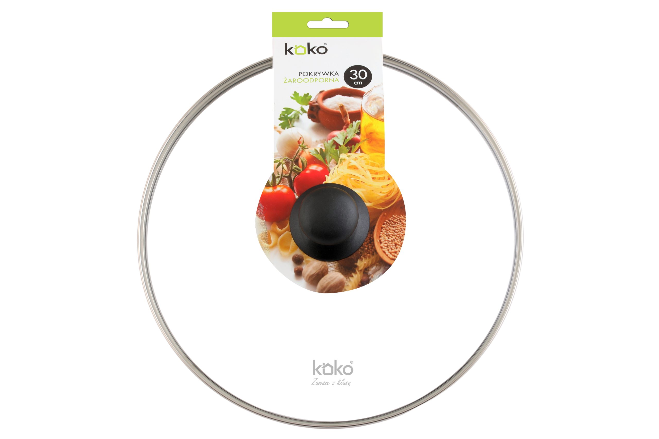 Pokrywa szklana 30 cm Koko 1 Pokrywa szklana 30 cm Koko