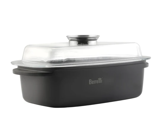Brytfanna z pokrywą 32 x 22 cm 5,5 l Granite Berretti