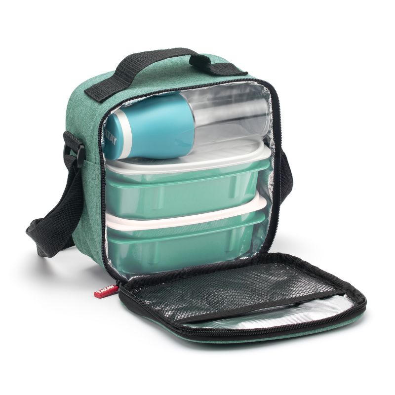 Torba termiczna + pojemniki + butelka LunchBox Casual TATAY 1 Torba termiczna + pojemniki + butelka LunchBox Casual TATAY