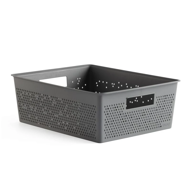 Organizer Basket M 12L Tatay Bohol Antracyt 1 Organizer Basket M 12L Tatay Bohol Antracyt