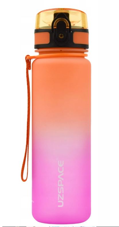 UZSPACE Butelka tritan 500 ml gradient pomarańczowo-fioletowa 3026 1 UZSPACE Butelka tritan 500 ml gradient pomarańczowo-fioletowa 3026