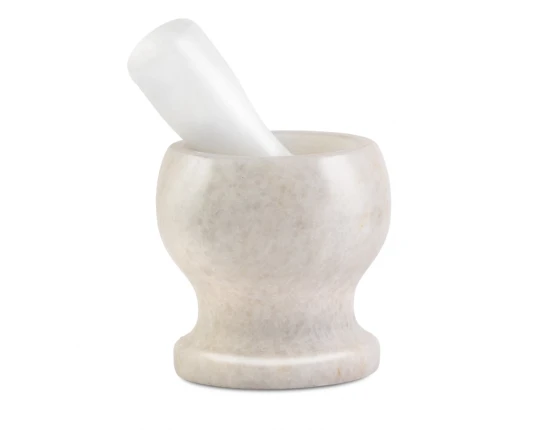 Moździerz granitowy Berretti Biały