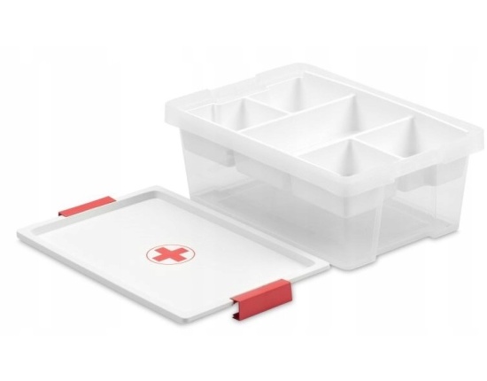 Pojemnik na lekarstwa z przegródkami Apteczka TATAY